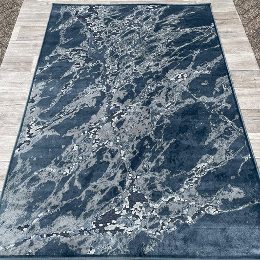 Brinker Onyx Dessin Blue Vloerkleed - 160x230cm