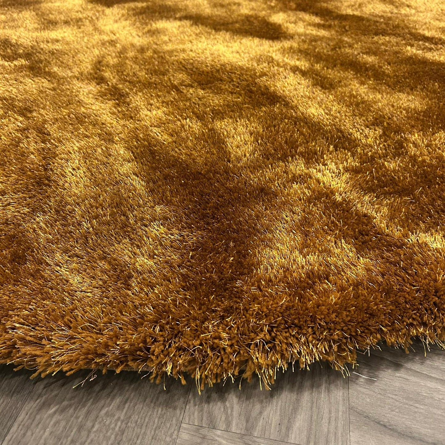 Brinker Puglia Gold Brown Mix Vloerkleed - 200x200cm