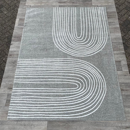 Brinker Retro Collection Curzo Stone Vloerkleed - 170x230cm
