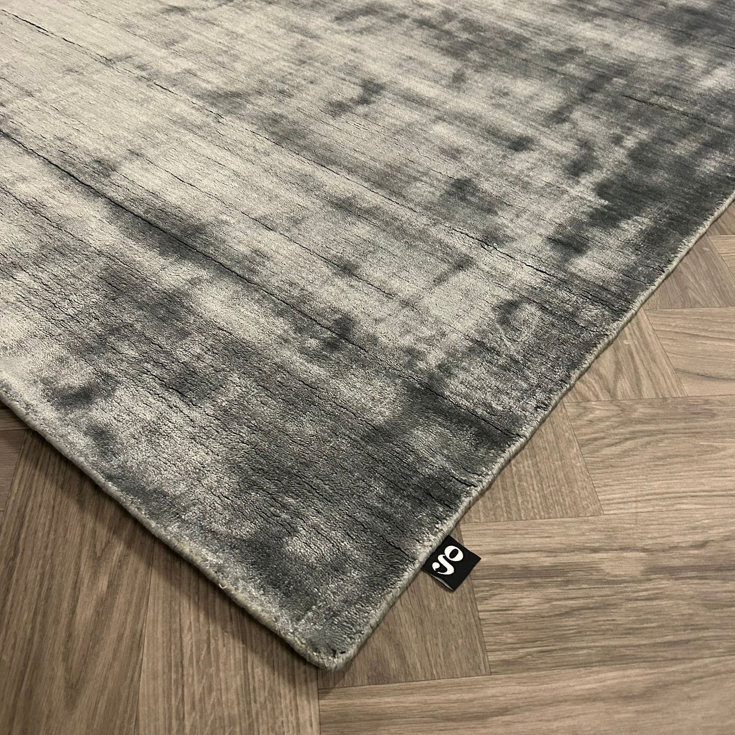 Brinker Goossens Russel grijs Vloerkleed - 170x230cm