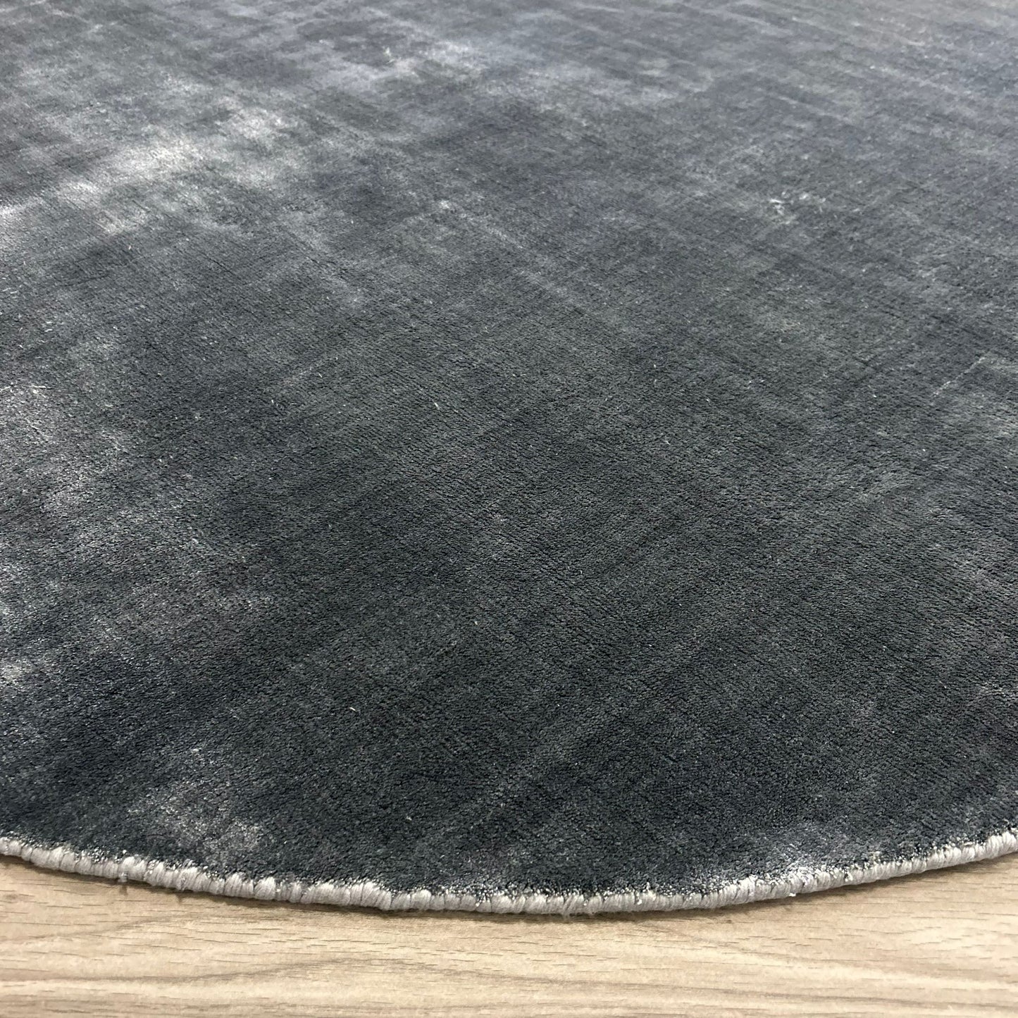 Brinker Goossens Russel Grijs Vloerkleed - 160x160cm