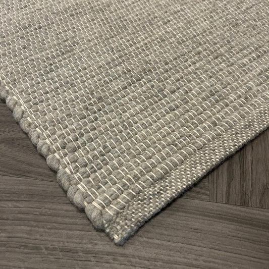 Brinker - Herme White Warp Tisca Respect - Grey - 170x230cm