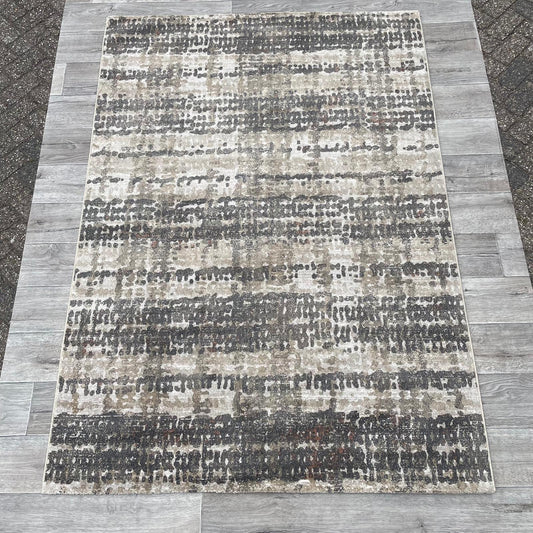 Brinker Touch Tara 106 Brown Stone Ivory Vloerkleed - 160x230cm