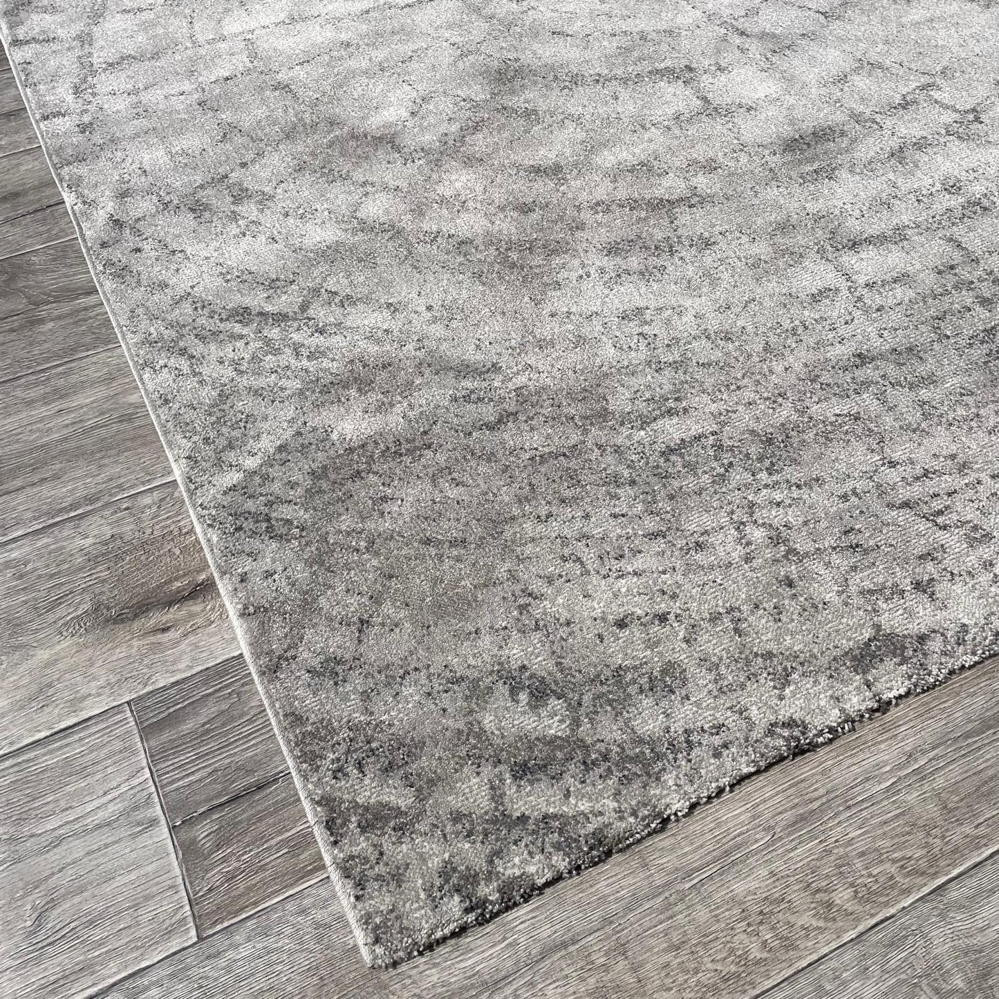 Brinker Touch Tara 107 Light Grey Vloerkleed - 160x230cm