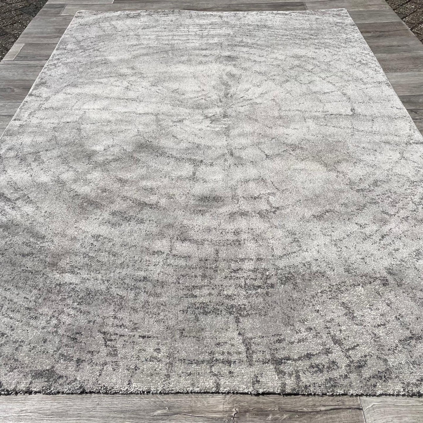 Brinker Touch Tara 107 Light Grey Vloerkleed - 160x230cm