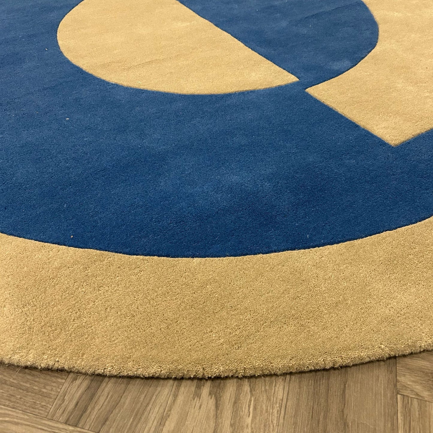 Brinker Handtuffed - Blue Gardenia - 200x200cm