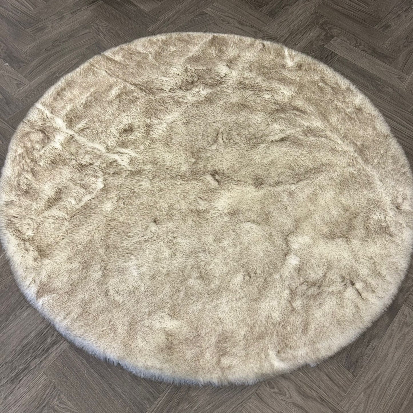 Brinker Fluffy White - 180x180cm