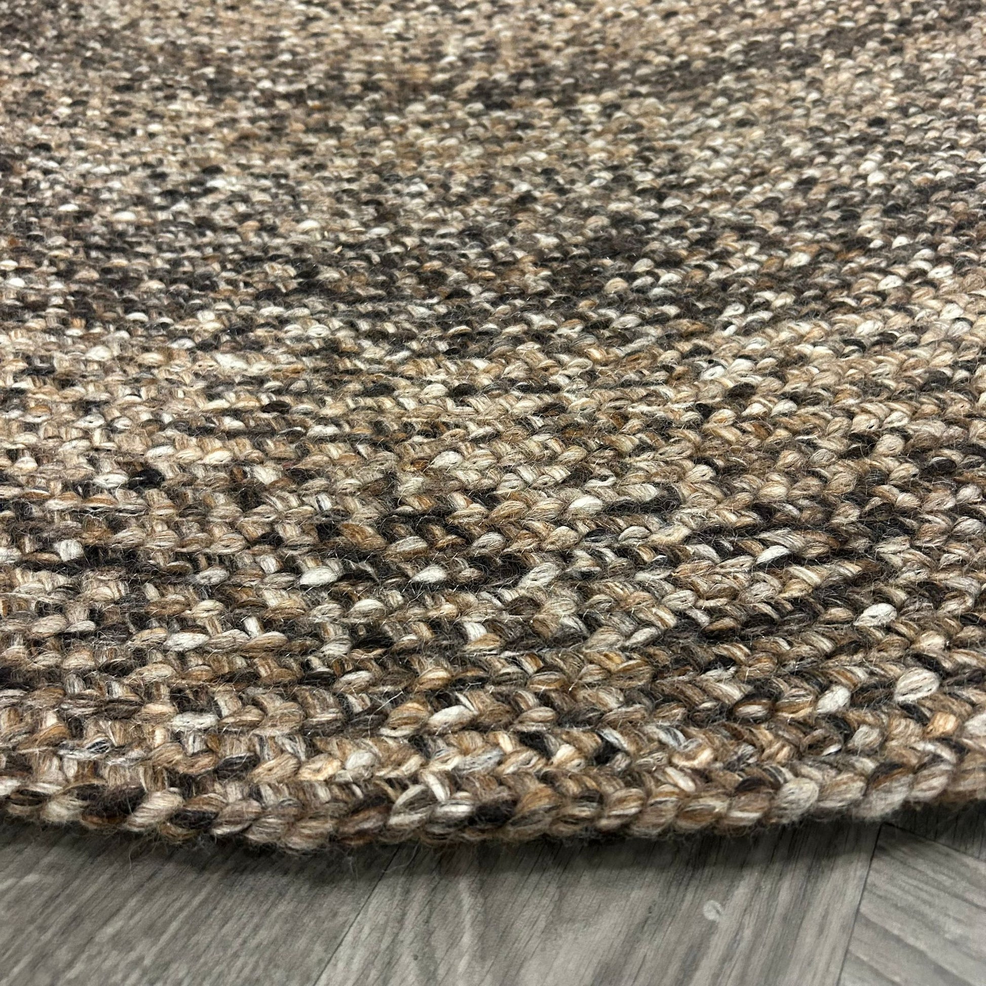 Brinker Bellano ST Brown 623 Vloerkleed - 200x200cm - QF Living