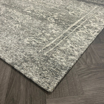 Brinker Bria Light Grey Vloerkleed - 170x230cm - QF Living