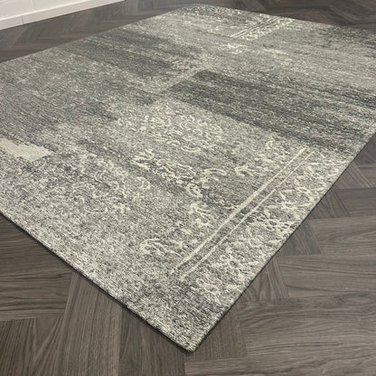 Brinker Bria Light Grey Vloerkleed - 240x340cm - QF Living