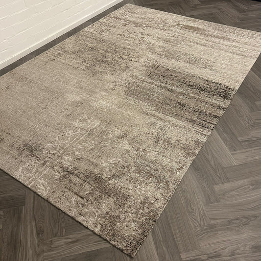Brinker Bria Vloerkleed - Taupe - 240x340cm - QF Living