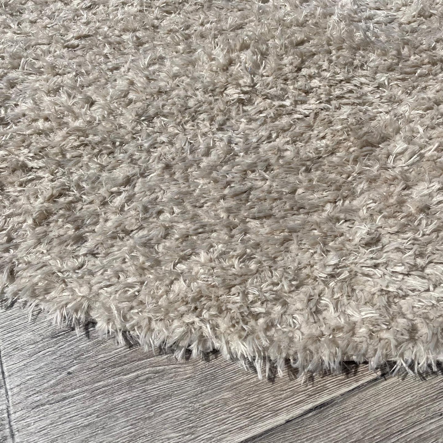 Brinker Carpets Floks Wit/Creme Rond Vloerkleed - 160x160cm - QF Living