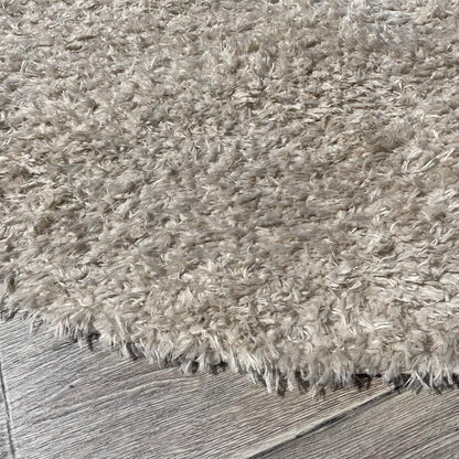 Brinker Carpets Floks Wit/Creme Rond Vloerkleed - 160x160cm - QF Living