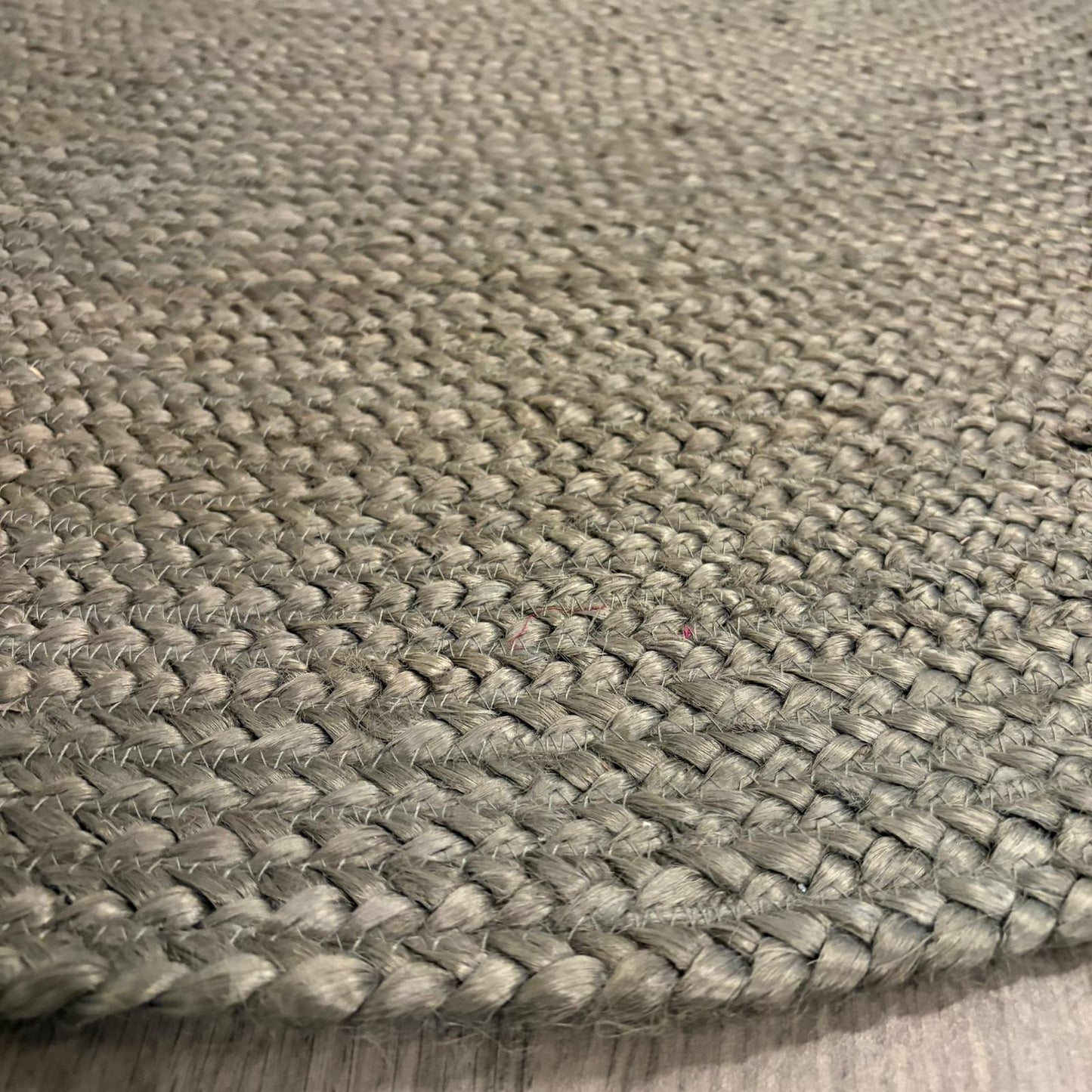 Brinker Carpets Jute Circle Grijs Vloerkleed - 180x180cm - QF Living