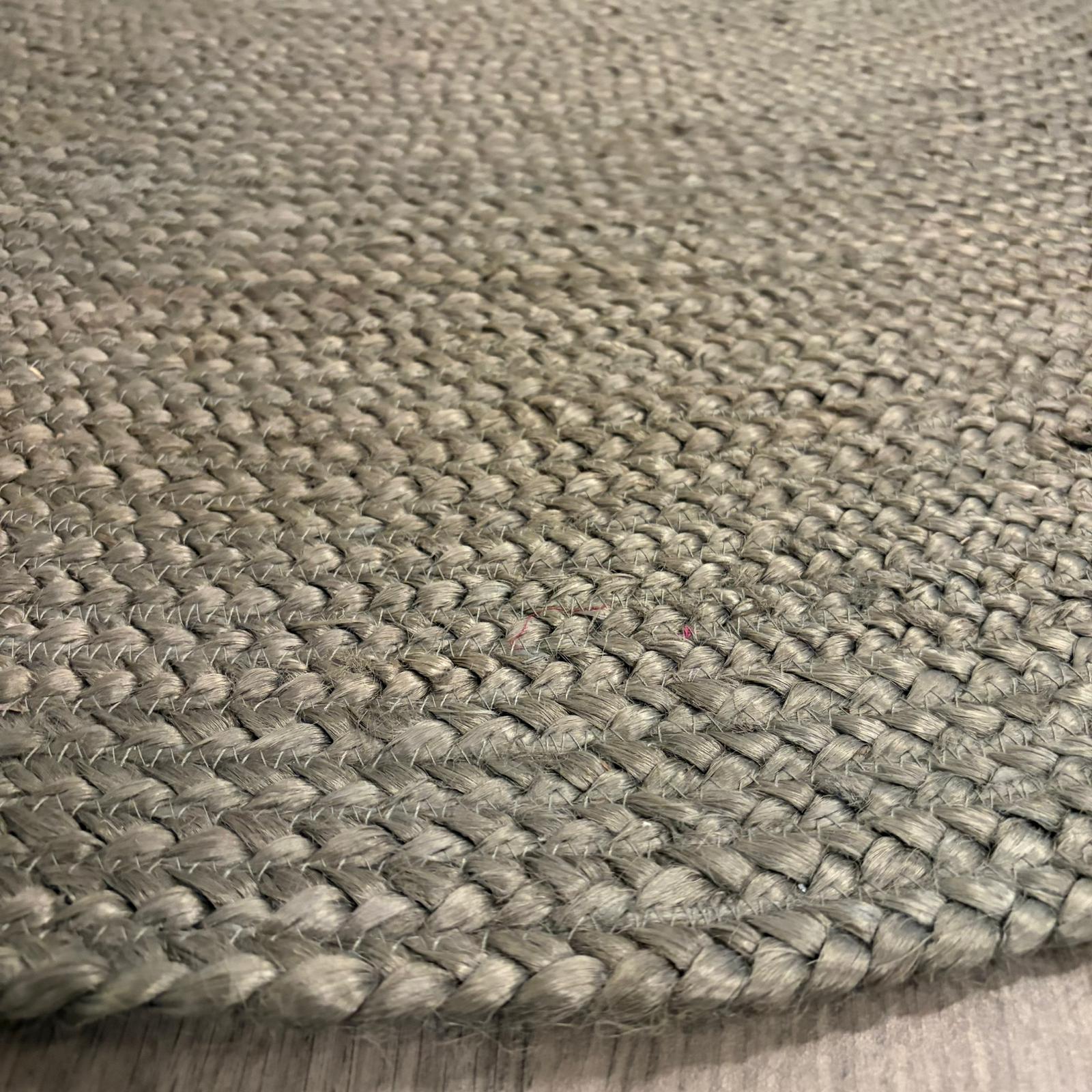 Brinker Carpets Jute Circle Grijs Vloerkleed - 180x180cm - QF Living