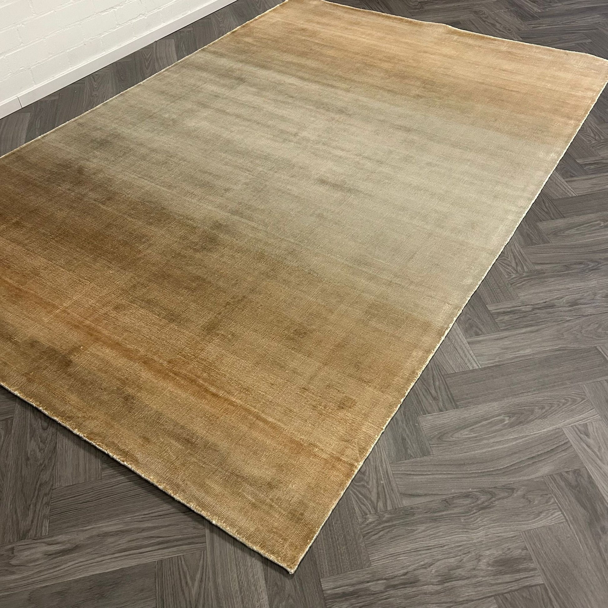 Brinker Carpets Velvet 11995 Beige Pistache Vloerkleed - 170x230cm - QF Living