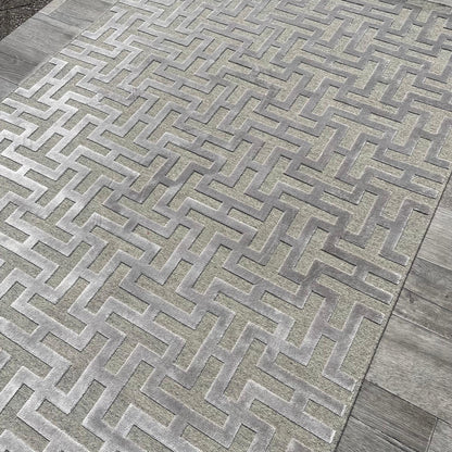 Brinker Chiara 517 Plumb Vloerkleed - 280x380cm - QF Living