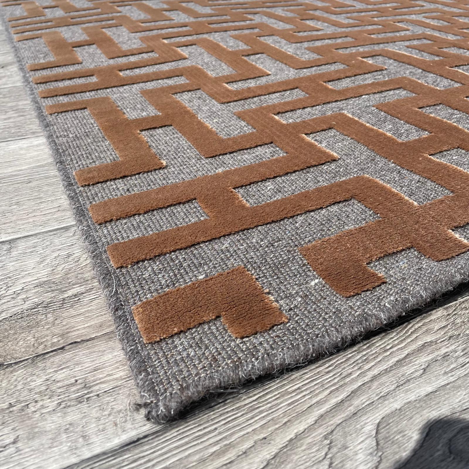 Brinker Chiara Wood Vloerkleed - 240x340cm - QF Living