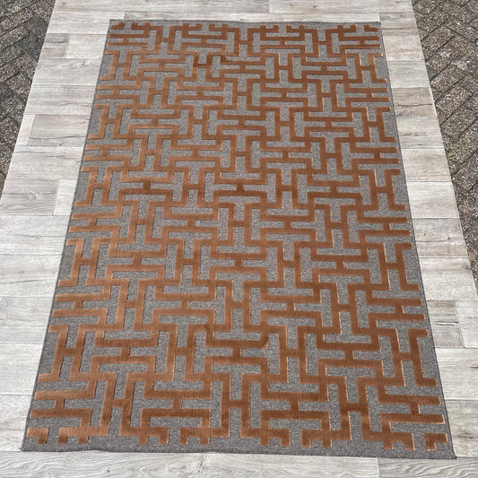 Brinker Chiara Wood Vloerkleed - 240x340cm - QF Living