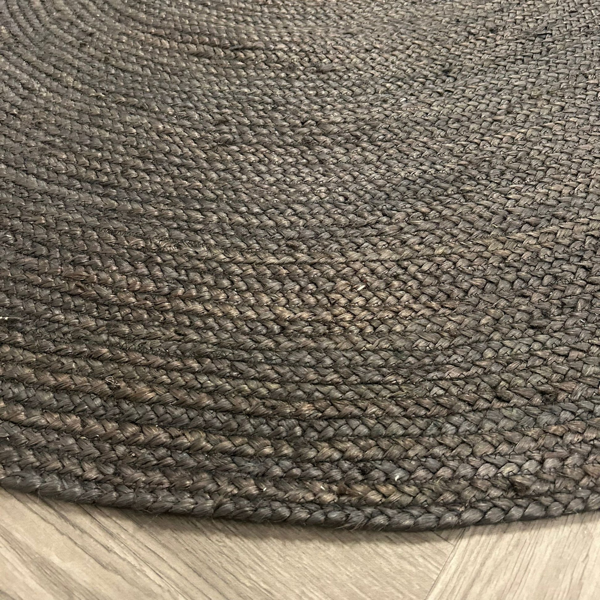 Brinker Circle 11 Anthracite Vloerkleed - 200x200cm - QF Living