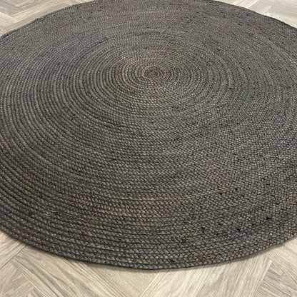 Brinker Circle 11 Anthracite Vloerkleed - 200x200cm - QF Living