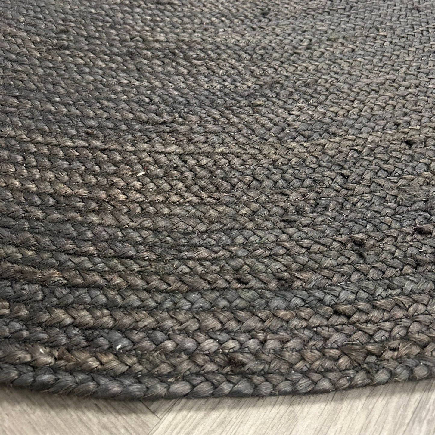 Brinker Circle 11 Anthracite Vloerkleed - 200x200cm - QF Living