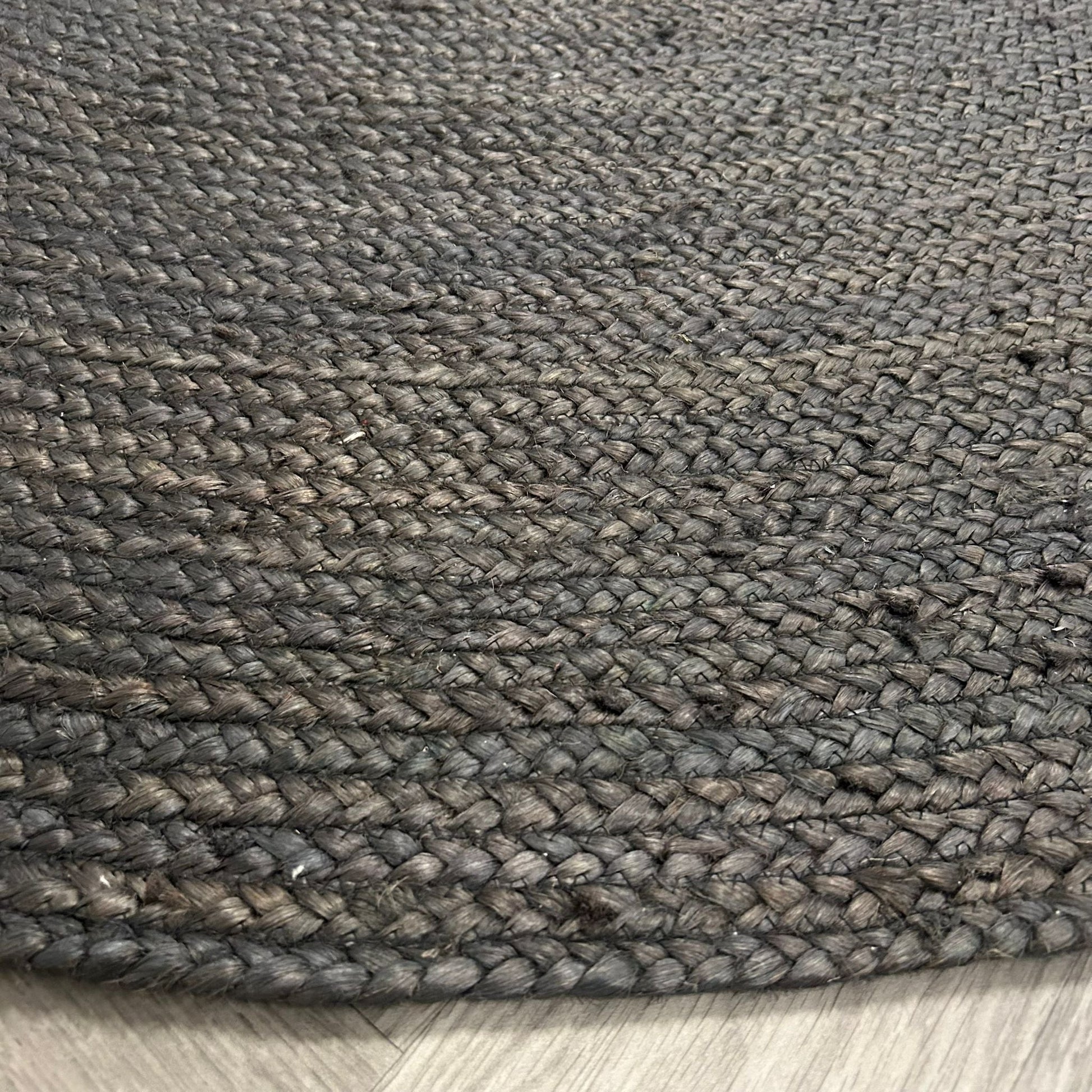 Brinker Circle 11 Anthracite Vloerkleed - 200x200cm - QF Living