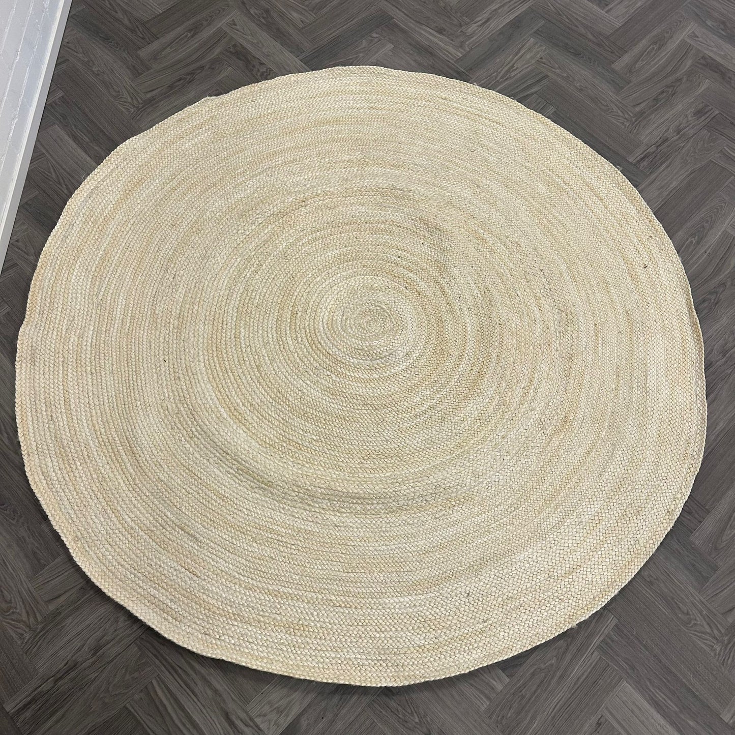 Brinker Circle 2 Beige Vloerkleed - 200x200cm - QF Living