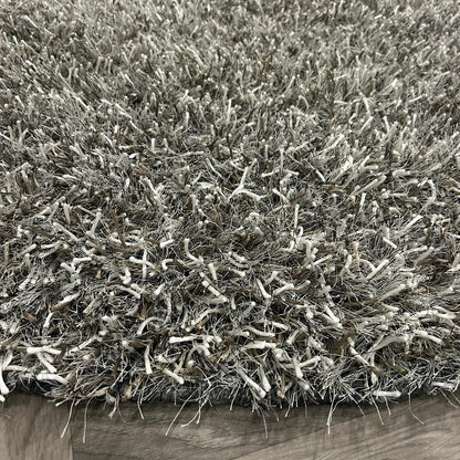 Brinker Comfort Grey Rond Vloerkleed - 200x200cm - QF Living