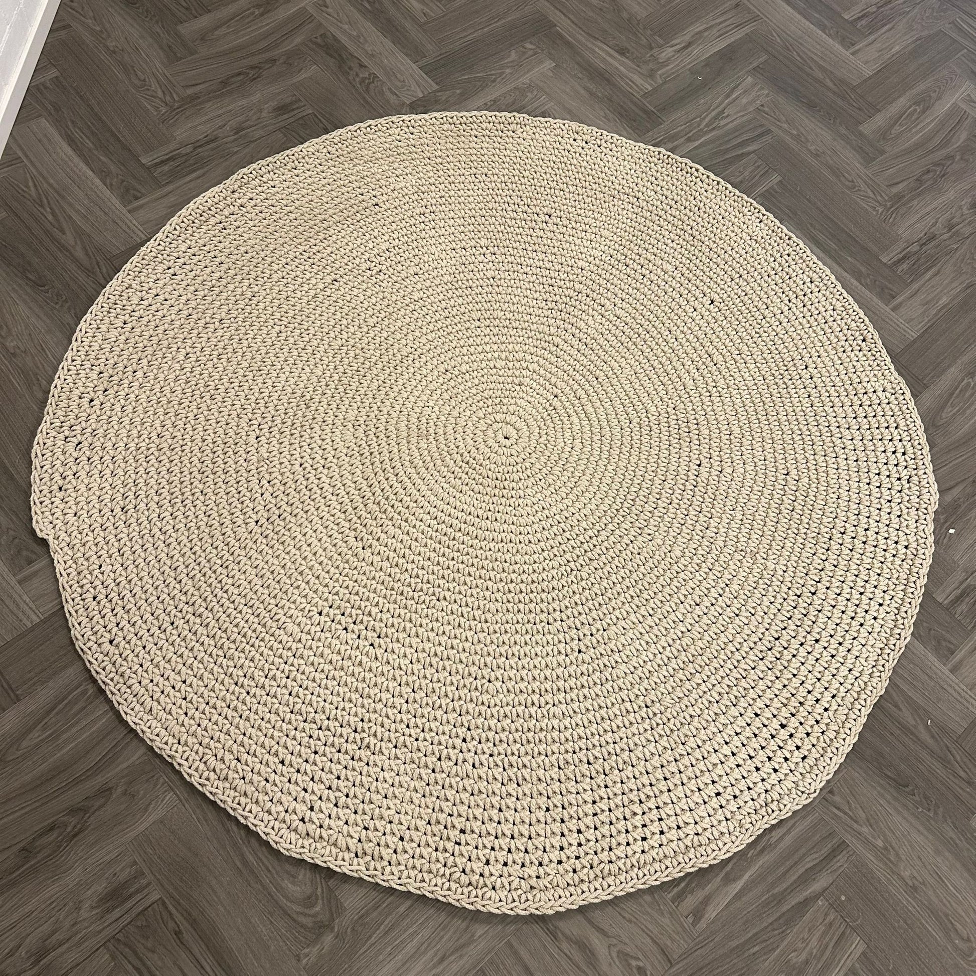 Brinker CW - 188 Naturel 101 Vloerkleed - 160x160cm - QF Living