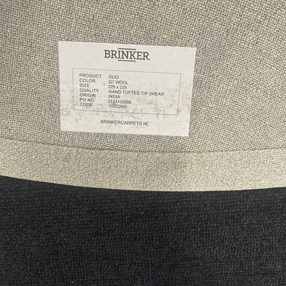 Brinker Duo Q7 Vloerkleed - 225x225cm - QF Living