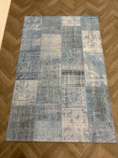 Brinker Estate Patchwork Blue - 190x290cm - QF Living