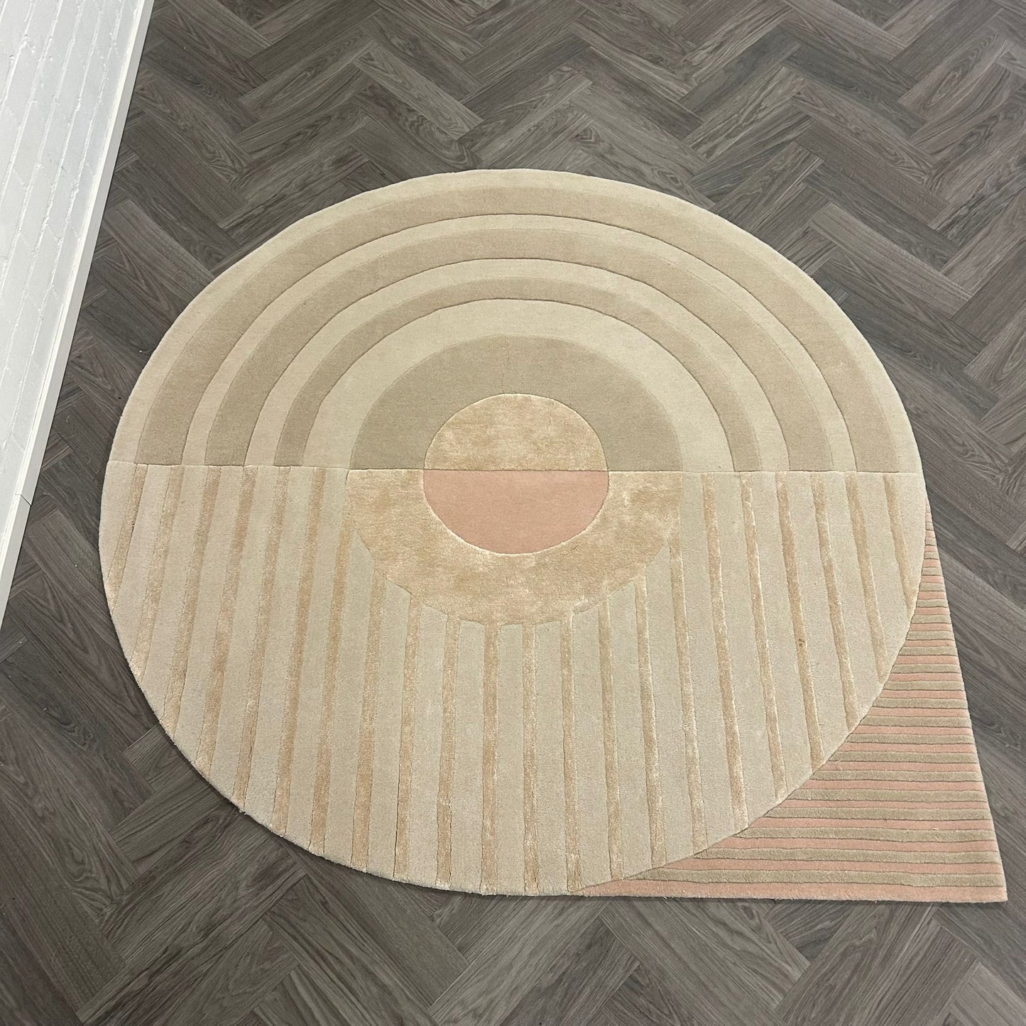 Brinker Fano Girare Lychee Vloerkleed - 200x200cm - QF Living