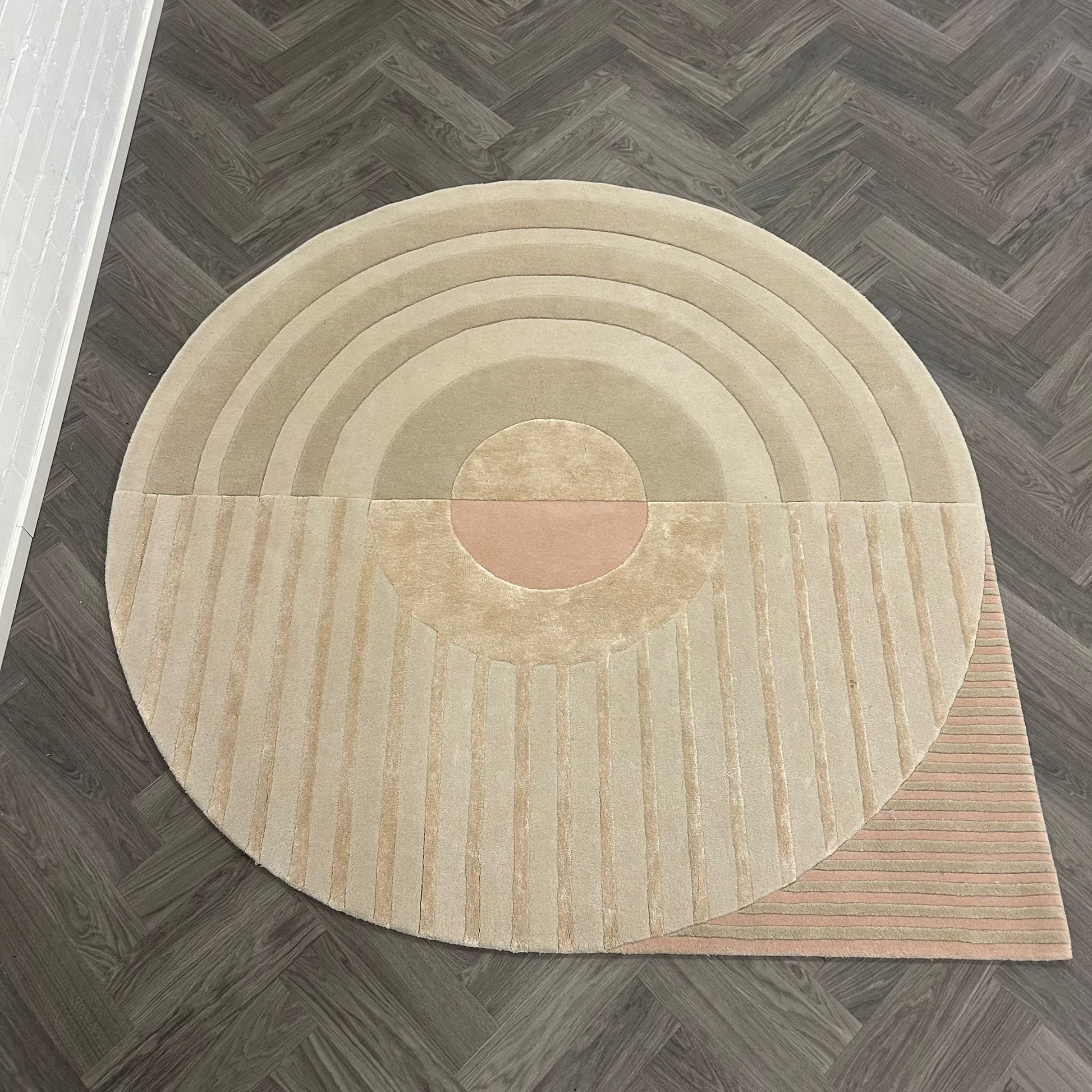 Brinker Fano Girare Lychee Vloerkleed - 200x200cm - QF Living