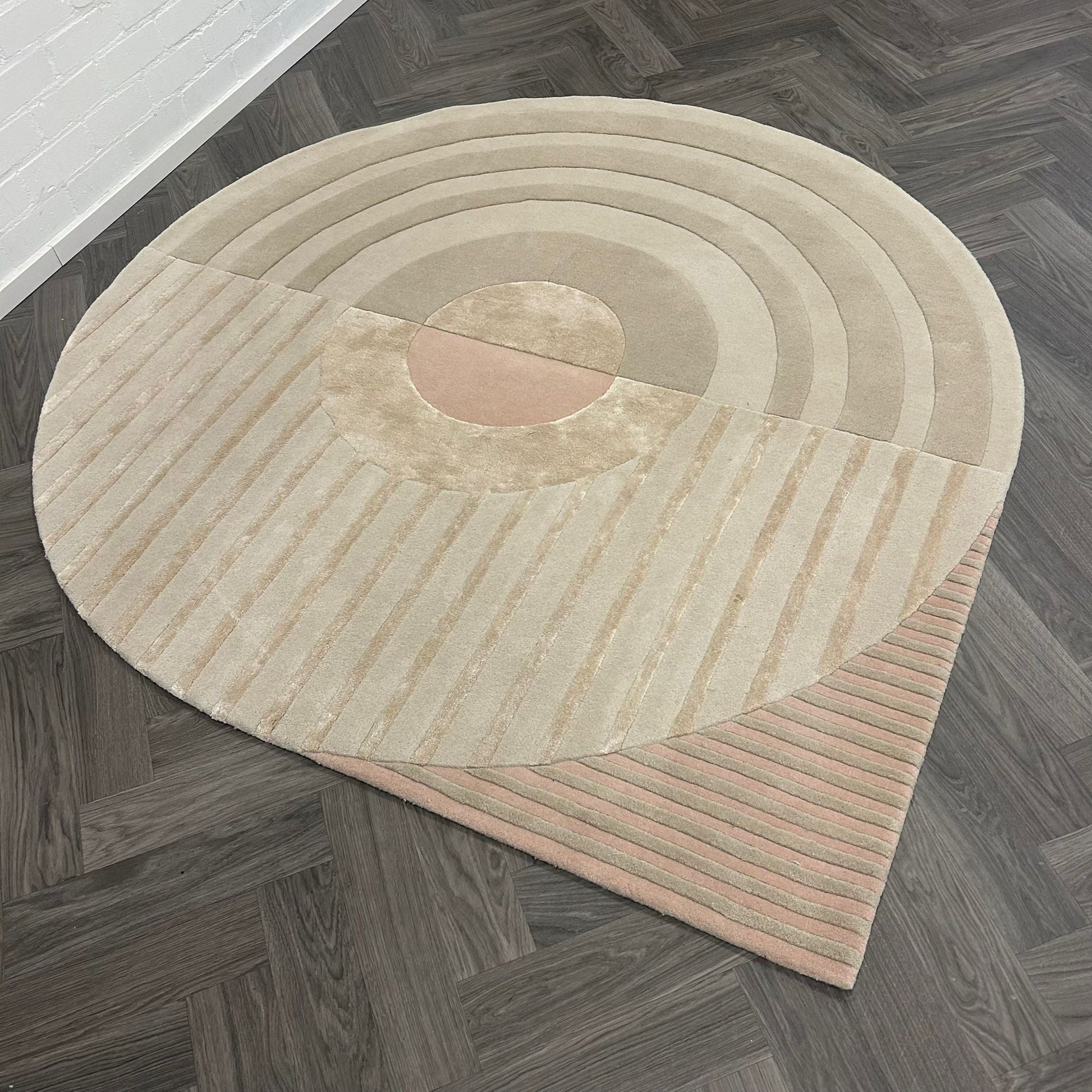 Brinker Fano Girare Lychee Vloerkleed - 200x200cm - QF Living