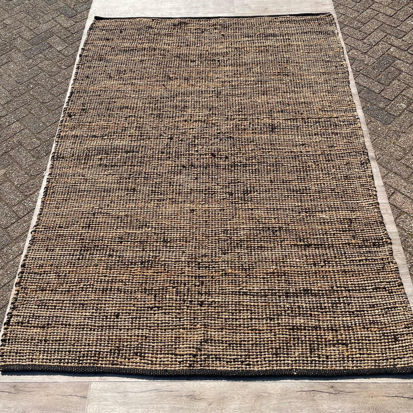Brinker Festival Jute Line Up Natural Vloerkleed - 200x290cm - QF Living