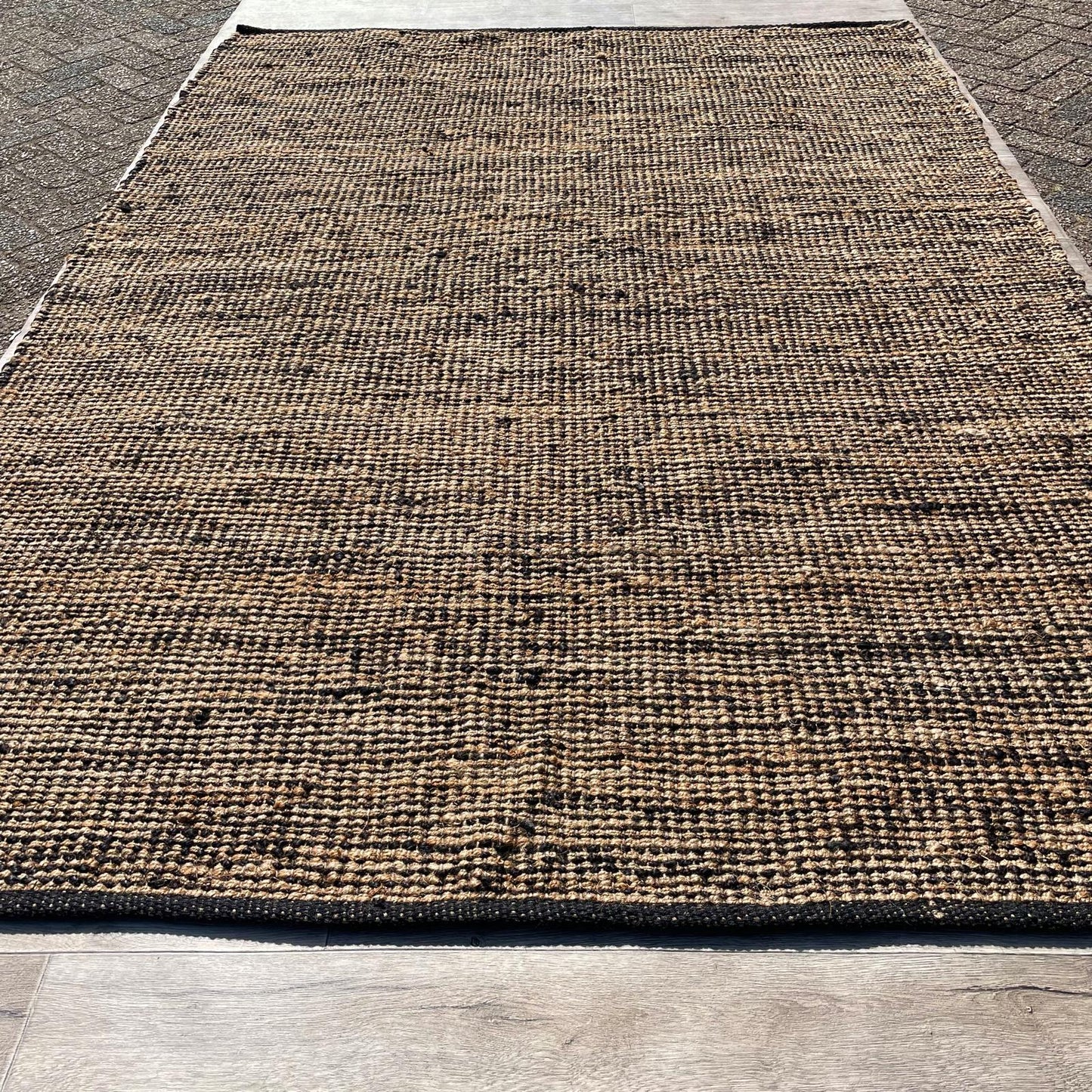 Brinker Festival Jute Line Up Natural Vloerkleed - 200x290cm - QF Living