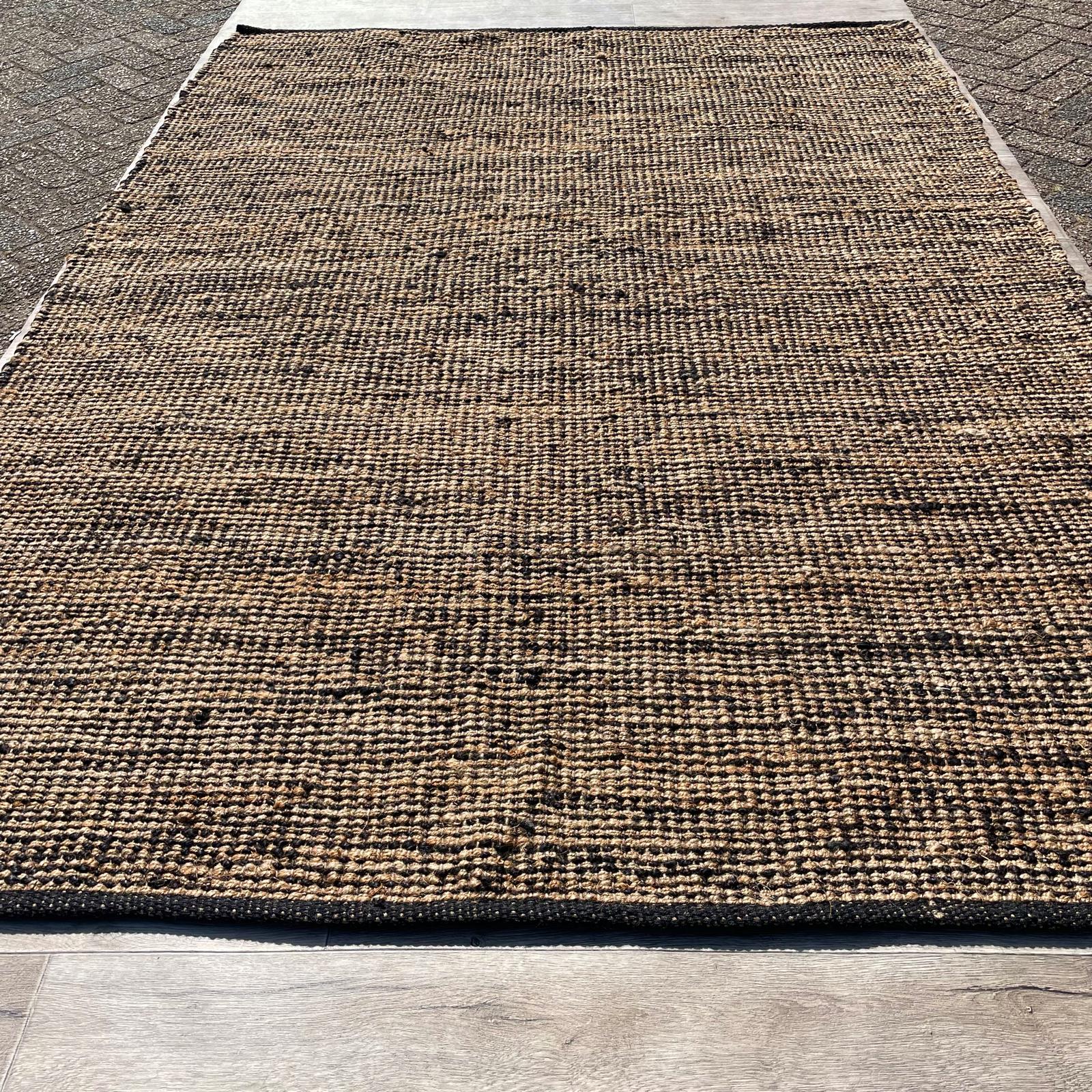 Brinker Festival Jute Line Up Natural Vloerkleed - 200x290cm - QF Living
