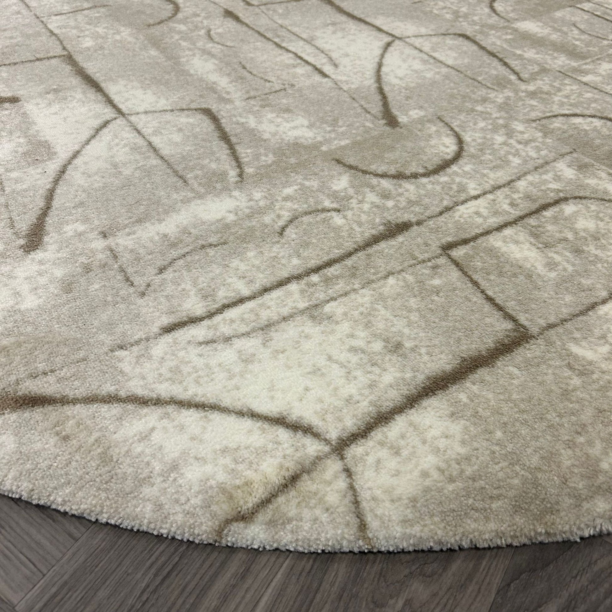 Brinker Floorganic Balanced Beige Vloerkleed - 200x300cm - QF Living