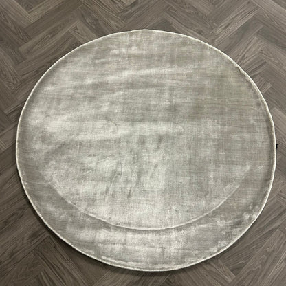 Brinker Goossens Russel Zilver Vloerkleed - 160x160cm - QF Living