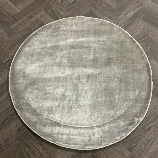 Brinker Goossens Russel Zilver Vloerkleed - 160x160cm - QF Living