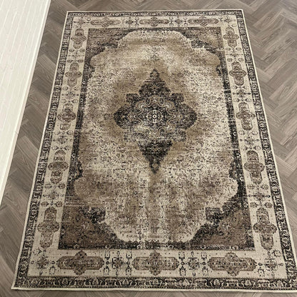 Brinker Juno Zwart - 200x290cm - QF Living