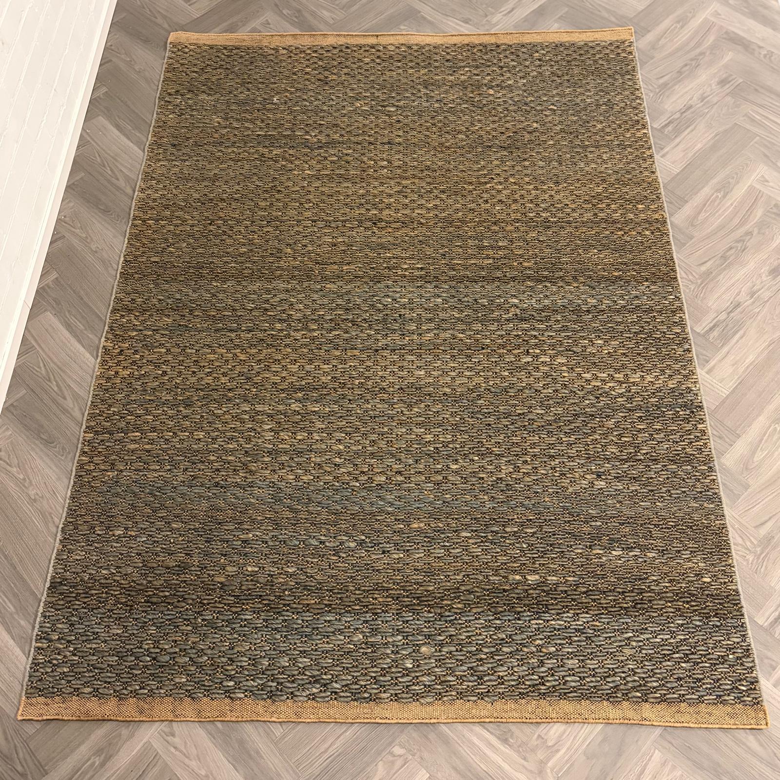 Brinker Jute Crowd Navy Vloerkleed - 200x290cm - QF Living