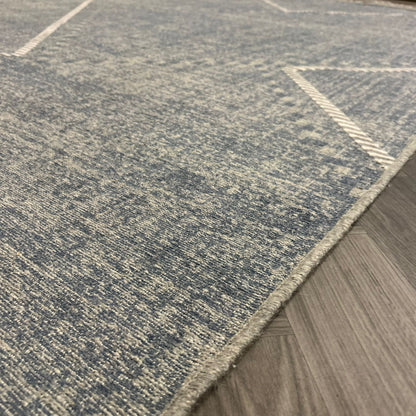 Brinker Linea Dessin 105 Blue Vloerkleed - 200x290cm - QF Living