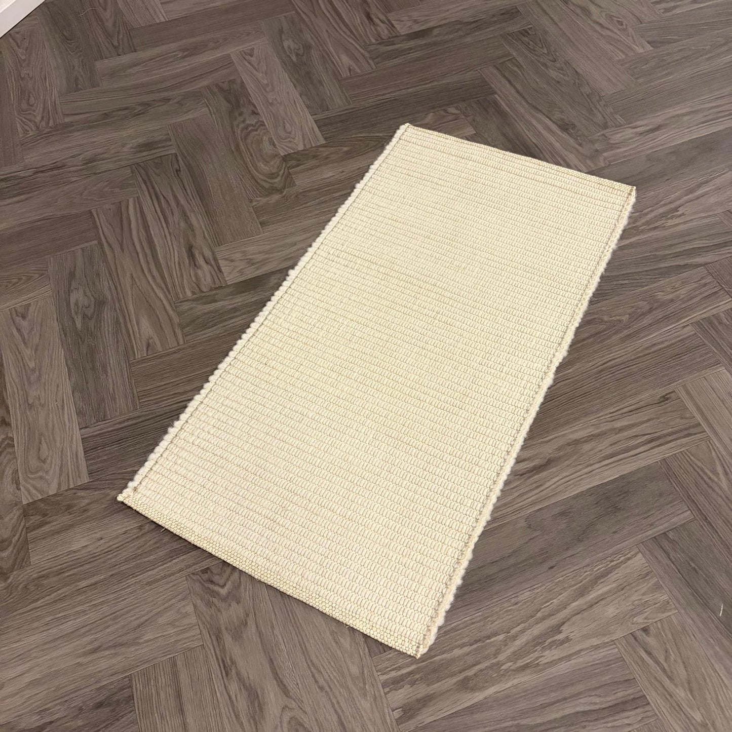 Brinker Loyality White Vloerkleed - 60x110cm - QF Living