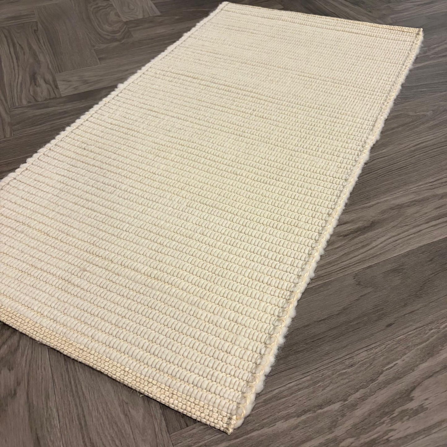 Brinker Loyality White Vloerkleed - 60x110cm - QF Living