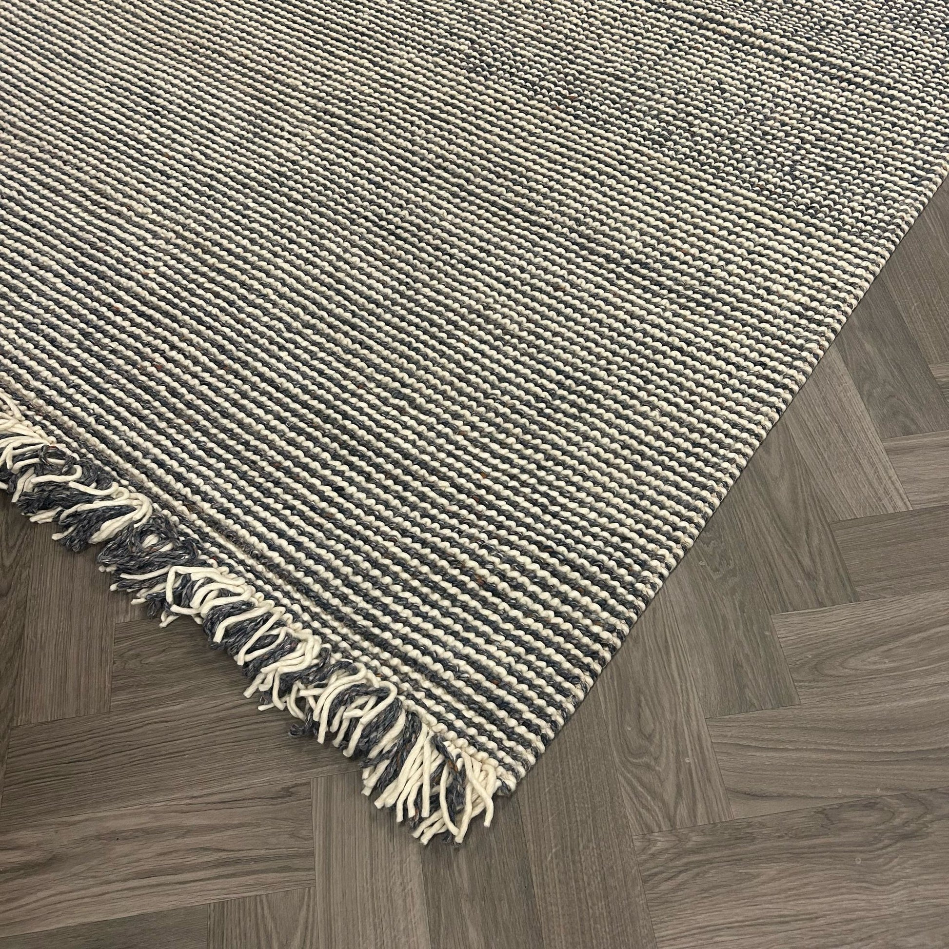 Brinker Marble Black White Vloerkleed - 200x280cm - QF Living