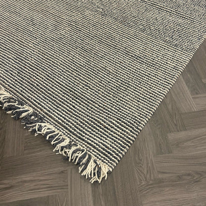 Brinker Marble Black White Vloerkleed - 200x280cm - QF Living