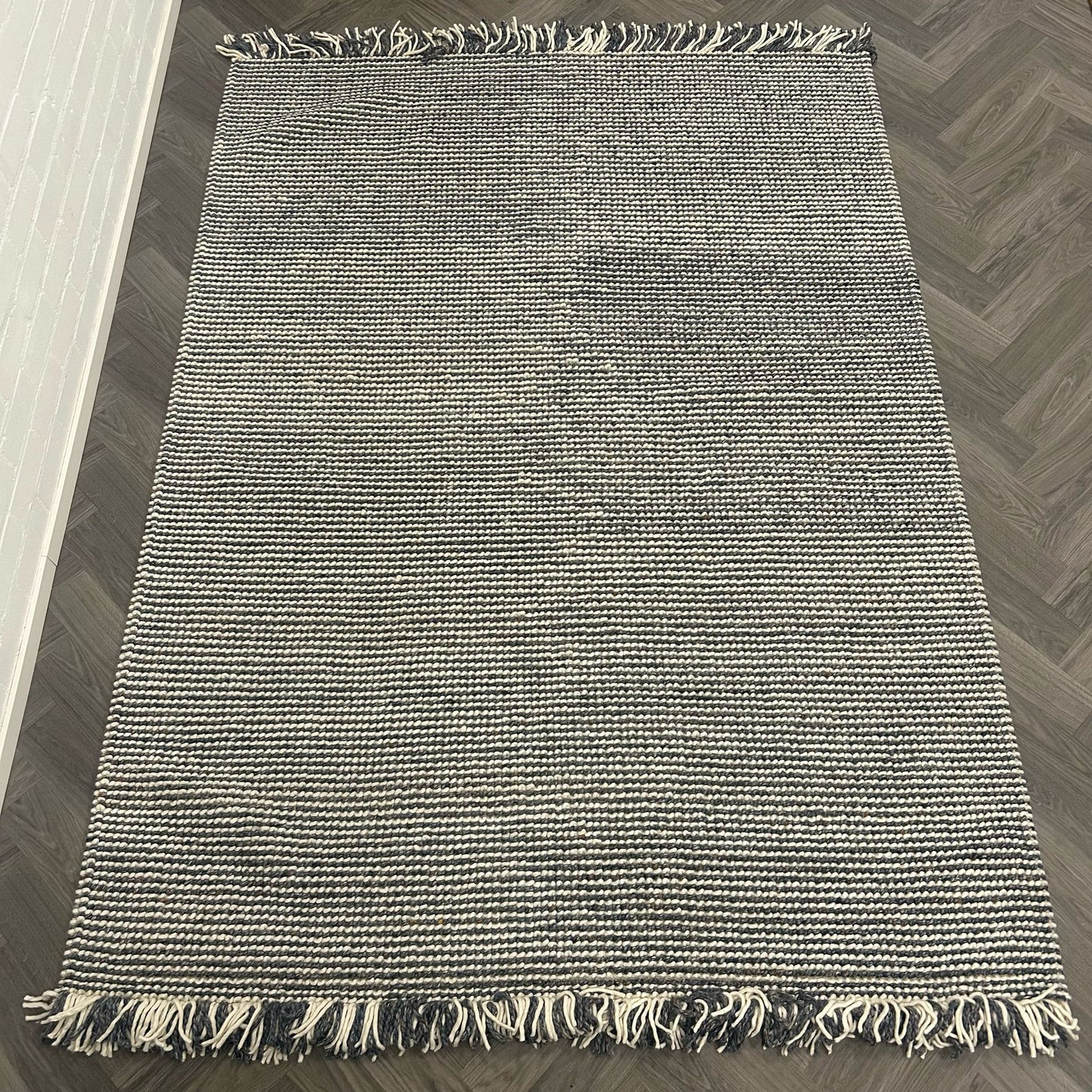 Brinker Marble Black White Vloerkleed - 200x280cm - QF Living