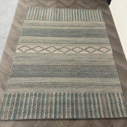 Brinker Marrakech 400 (groen) Vloerkleed - 240x340cm - QF Living